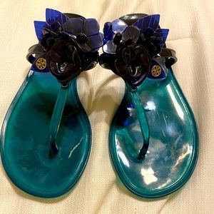 Tory Burch jellies